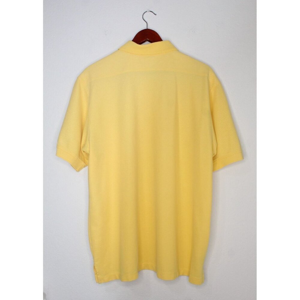 Tommy Bahama Polo 18 Golf Men's L Yellow Casual Relaxed Fit Sporty Short Sleeve - Picture 4 of 14